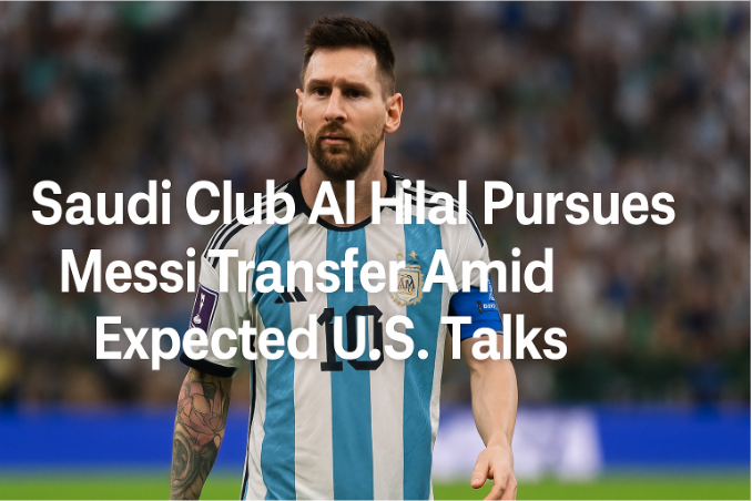 نادي الهلال السعودي يسعى لضم ميسي وسط محادثات مرتقبة في الولايات المتحدة